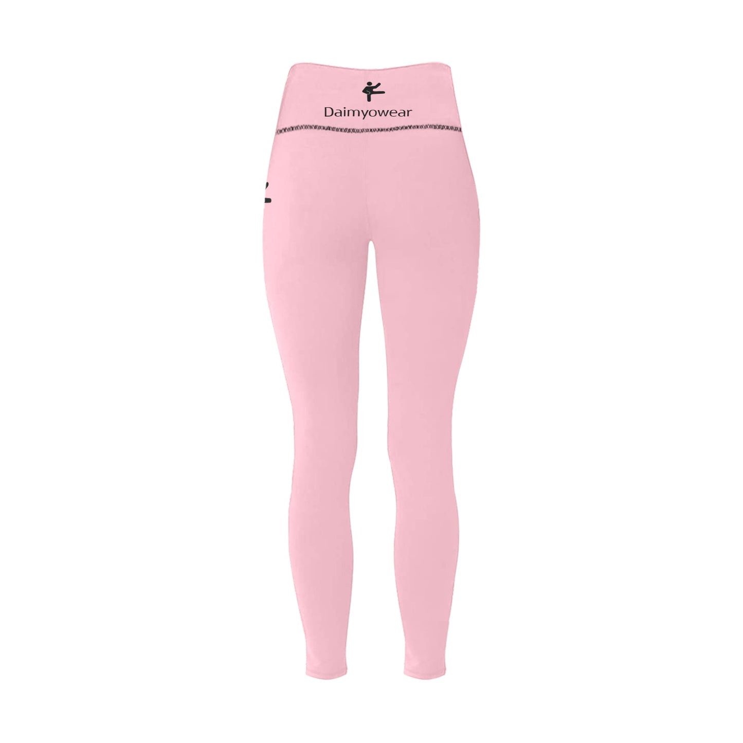 Daimyowear Ladies' High-Waisted Leggings in Pink