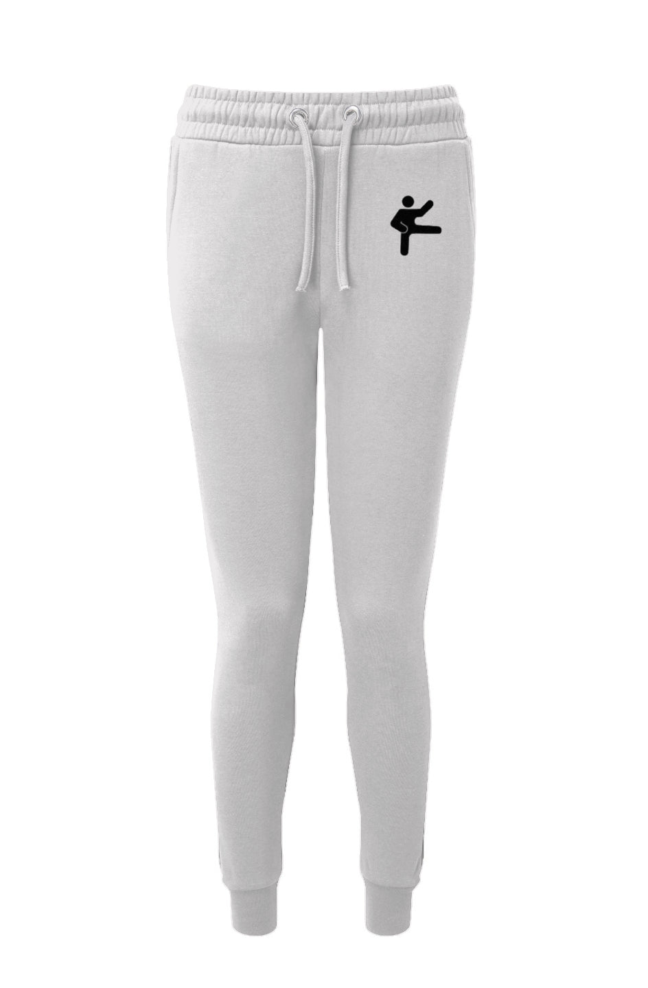 Daimyowear Ladies' Yoga Fitted Jogger with embroidered logo in Pink, White, and Olive 