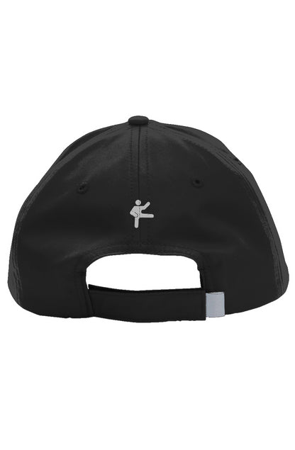 Daimyowear Pitch Performance Cap with embroidered logo on front and back