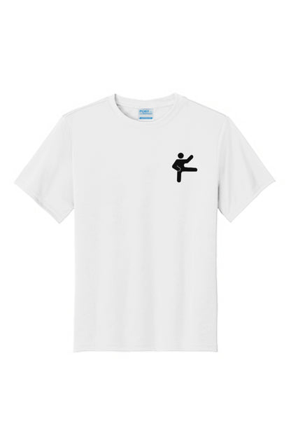 Daimyowear Youth Breathable Performance Tee with embroidered logo