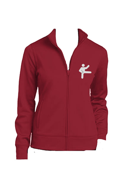 Daimyowear Sport Ladies Fleece Zipper with embroidered logo on front and back