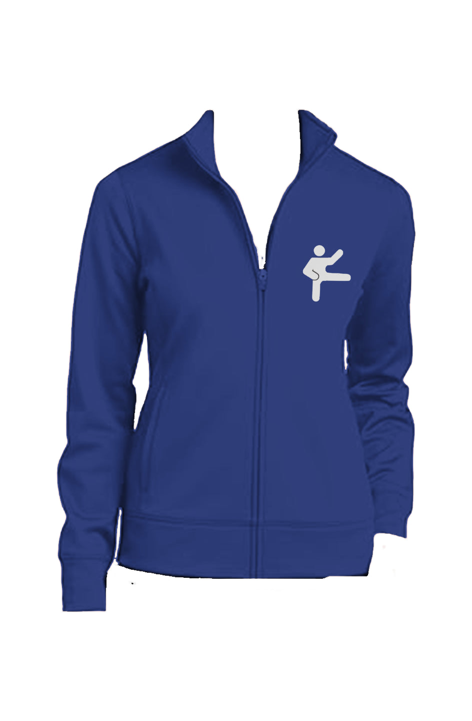 Daimyowear Sport Ladies Fleece Zipper with embroidered logo on front and back