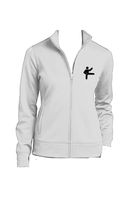 Daimyowear Sport Ladies Fleece Zipper in Silver, Graphite, and White