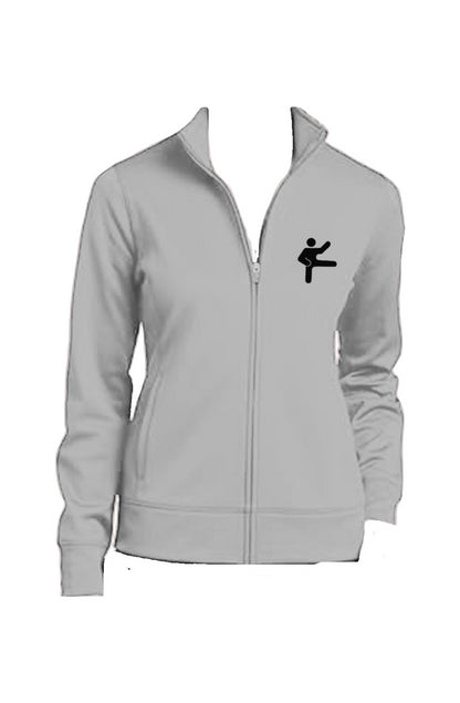 Daimyowear Sport Ladies Fleece Zipper in Silver, Graphite, and White