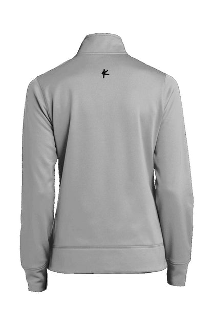 Daimyowear Sport Ladies Fleece Zipper in Silver, Graphite, and White