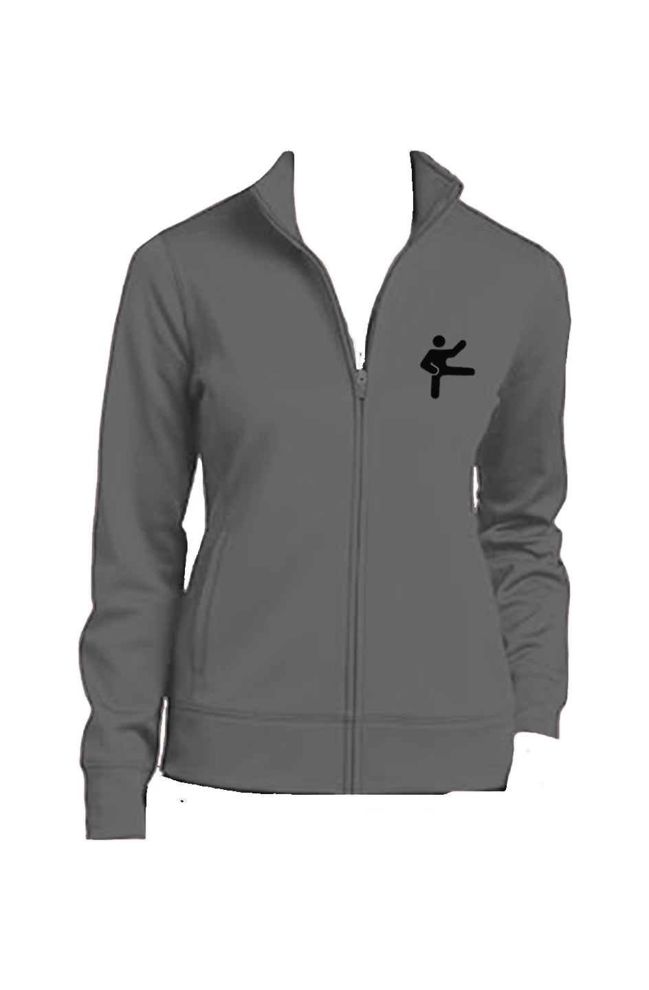 Daimyowear Sport Ladies Fleece Zipper in Silver, Graphite, and White