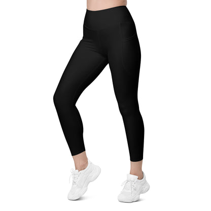 Daimyowear Ladies' Black Leggings with pockets