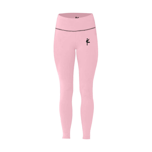 Daimyowear Ladies' High-Waisted Leggings in Pink